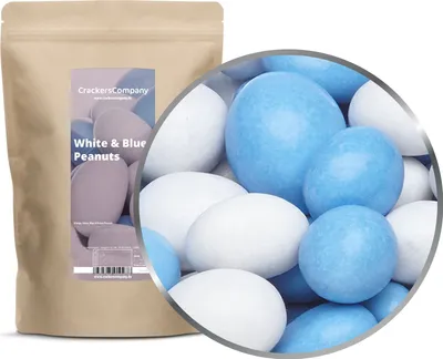 Produktbild von WHITE & BLUE PEANUTS ZIP Beutel 750g