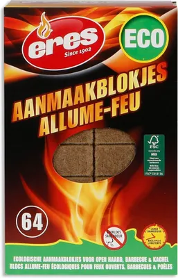 Immagine prodotto di ERES - Accendifuoco Eco 64 pezzi - ERES11642