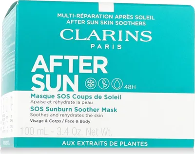 Image de Clarins After Sun SOS Sunburn Soother Mask 100 ml