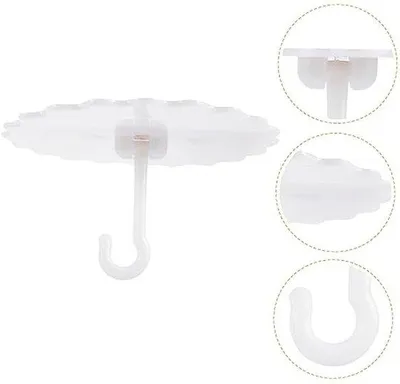Produktbild von Vier selbstklebende Platten für Himmelbetten, 18*18CM, einfach zu installieren, langlebig und für Klammern geeignet.