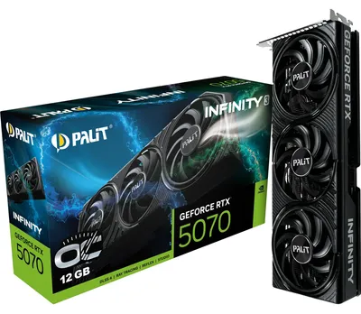 Image de Palit GeForce RTX 5070 Infinity 3 OC - Grafikkarten (NE75070S19K9-GB2050S)