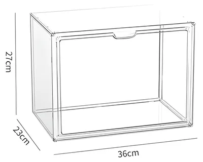 Produktbild von Evoretro Acryl Box Display Case für Schuhe / Figuren Stabelbar
