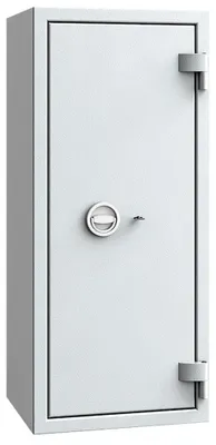 Produktbild von Wertschutzschrank, Sicherheitsstufe Kl. I BxTxH 530x415x1470 mm, Vol. 182 l, RAL 7035 lichtgrau