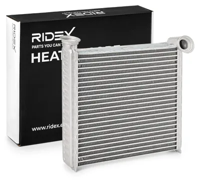 Produktbild von RIDEX 467H0131 Wärmetauscher Innenraumheizung Kühler für VW Golf VII Schrägheck (5G1, BQ1, BE1, BE2) Passat Variant (3G5, CB5) Golf VII Variant T-Roc