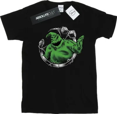 Produktbild von Disney - "Nightmare Before Christmas Roll The Dice" T-Shirt für Damen BI41587 (L) (Schwarz)