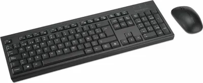 Produktbild von Tastatur mit Maus Kensington K75560ES Schwarz Qwerty Spanisch