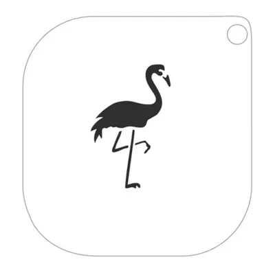 Immagine prodotto di Trucco stencil fenicottero