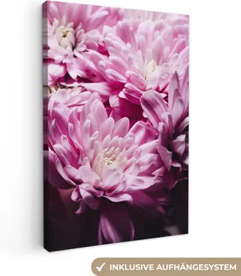 Obrázek produktu pro OneMillionCanvasses® - Plátno - Květiny - Růžová - Příroda, nástěnný obraz, nástěnné dekorace obrazy obývací pokoj, 20x30cm