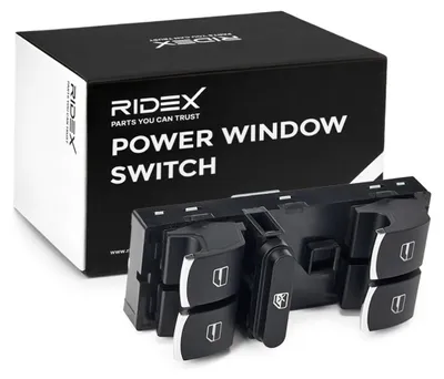 Produktbild von RIDEX 1761S0038 Fensterheberschalter für VW GOLF VI (5K1) Vorne Fensterheber Schalter