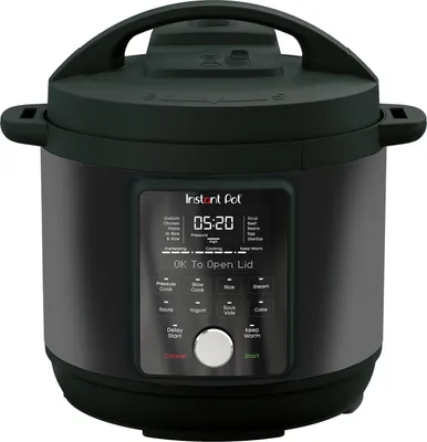 Produktbild von INSTANT POT Duo Plus Multikocher WhisperQuiet Slow Cooker 5,7L Schwarz Edelstahl