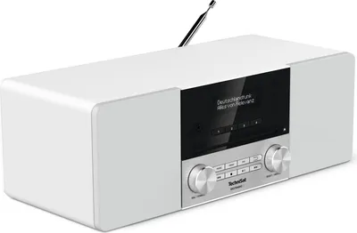 Immagine prodotto di TECHNISAT VG! Radio 2x10W FM DAB+ RDS Bluetooth Sveglia Sleept. ws DIGITRADIO 3 BIANCO