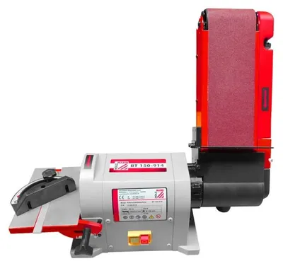 Image de Meuleuse à bande et à surfacer - 450 W - unité inclinable 0° à 90°