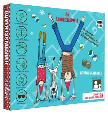 Productafbeelding van Solidchoice - Adventskalender met 24 Gezinsgames