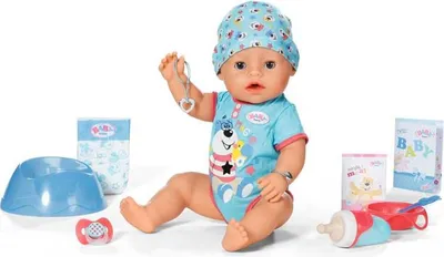 Produktbild von BABY born 834992, Babypuppe, Männlich, 3 Jahr(e), Junge/Mädchen, 430 mm, 1,59 kg