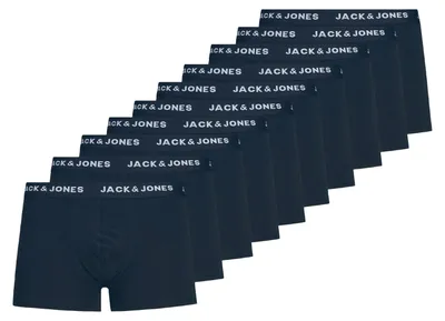Zdjęcie produktu dla Jack & Jones 12189937, Bokserki, Bokserki, Dorosły, Męski, Granatowy (marynarski), Monochromatyczny