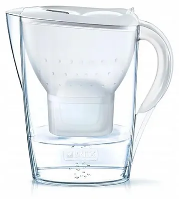 Zdjęcie produktu dla Brita Marella, Dzbanek z filtrem do wody, 2,4 l, Przezroczysty, Szary