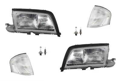 Zdjęcie produktu dla Johns, reflektory pasujące do Mercedes W202 C-Class 96- + H7 H1 H1 Zestaw L R + kierunkowskazy