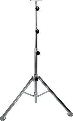 Produktbild von BOXTEC Multifunktionales Teleskopstativ für Baustrahler, extrem stabiles standfestes Stativ für Fluter höhenverstellbar bis 3,5 Meter, hochwertige Verzinkung
