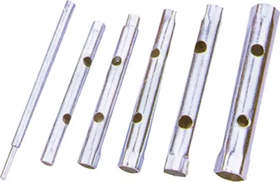 Produktbild von PROREGAL Rohrsteckschlüssel Set 10 Stück, 6-22mm, CRV,