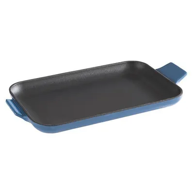 Produktbild von APS Cast Iron Servierpfännchen, Höhe: 20 mm, Länge: 200 mm, blau