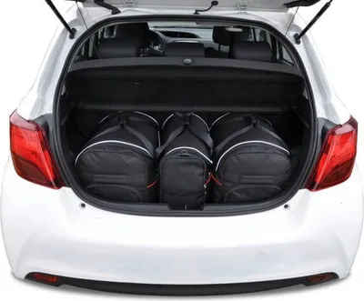 Obrázok produktu pre Tašky do kufra TOYOTA YARIS 2011-2020 3ks KJUST