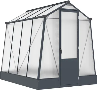 Image de Westmann Aurora 68 Serre avec fondation Anthracite 2,5x2 m