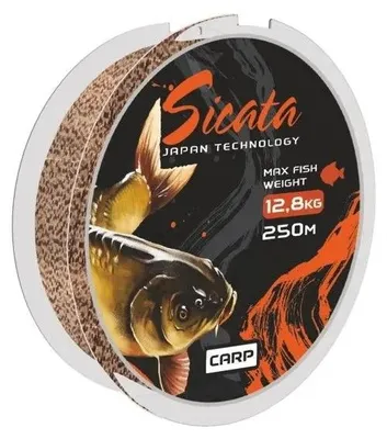 Produktbild von Mistrall SICATA CARP Angelschnur 0,35mm 250m stark flexibel