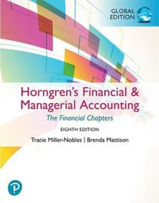 Obrázek produktu pro Horngren's Financial & Managerial Accounting, The Financial Chapters, Global Edition