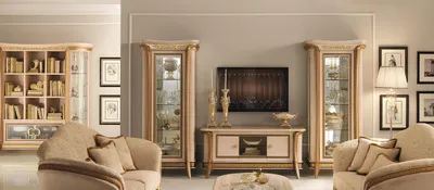 Immagine prodotto di Credenza di design 2x mobile rtv credenza ribassata set di 3 pezzi vetrina