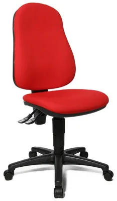 Produktbild von Topstar Home Office Bürostuhl POINT 60 Schreibtischstuhl ohne Armlehnen Stoff Drehstuhl