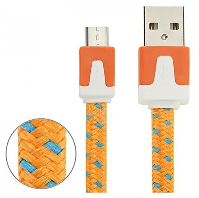 Produktbild von Micro USB Datenkabel Ladekabel Farben 2 m für Handys Tablet Kabel Laden Zubehör