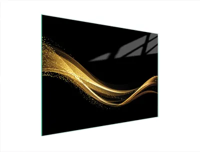 Produktbild von Glasschneidebrett 40x30 Schwarz