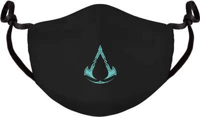 Immagine prodotto di Difuzed Assassins Creed Valhalla maschera in tessuto con logo FM821035ASC