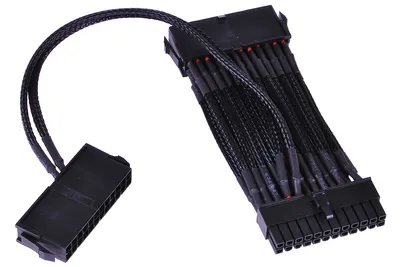Produktbild von Netzteilschalterkabel 2x 24-pin > 1x 24-pin