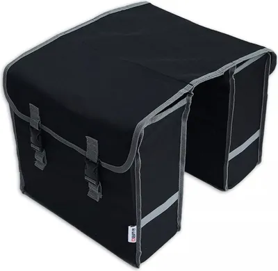 Produktbild von Lynx Polyester-Doppeltasche 32L schwarz / grau