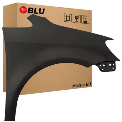 Immagine prodotto di BLU Parafango compatibile con VW Volkswagen Touran 1T3 LD7R Destra Grau PfefferGrau | 2010-2015 | Anteriore | Verniciato | Pronto per il montaggio | Acciaio