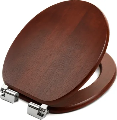 Produktbild von SEVICO WC Sitz Absenkautomatik Toilettendeckel Toilettensitz Klobrille MDF Klodeckel Softclose F127