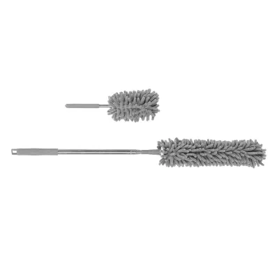 Image de Kit d'époussetage en microfibre, époussetage extensible en microfibre, époussetage en microfibre pour le nettoyage, époussetage avec perche d'extension, époussetage extensible pour le nettoyage, kit d'époussetage en microfibre
