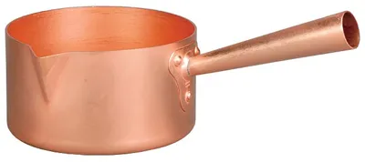 Produktbild von Kupfer Zuckertopf mit Kupfergriff, 0,75 Liter, Ø 120 mm, Höhe 70 mm