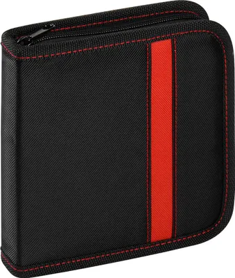 Produktbild von ViVanco™CD/DVD-Hülle für 24 Discs - Schwarz, Bindergehäuse, 24 Disks, Schwarz, Nylon, Kratzresistent, 1 Stück(e)