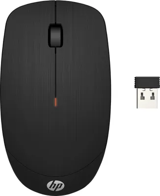 Obrázek produktu pro HP Bezdrátová myš X200, Pro praváky i leváky, Optický, RF bezdrátový, 1600 DPI, Černá