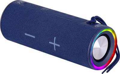 Zdjęcie produktu dla Trevi 0XR8A3504, 20 W, Bezprzewodowy, USB Type-C, Przenośny głośnik stereo, Niebieski, Cylidner