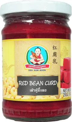 Produktbild von Dek Som Boon fermentierter Tofu Rot 250g