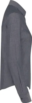 Produktbild von Kariban Damen Oxfordbluse Langarm