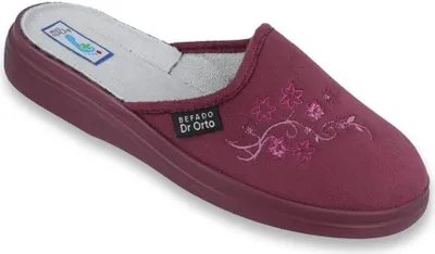Produktbild von Damen hausschuhe Befado Dr. Orto 132D014 burgund