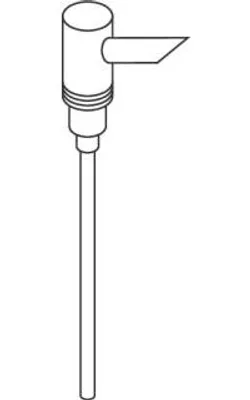 Produktbild von hansgrohe Pumpe Lotionsspender Einbauversion steel