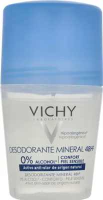 Produktbild von Vichy 3337875553278, Unisex, Deodorant, Roll-on Deodorant, Topf, 50 ml, 48 h