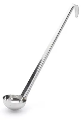 Edelstahl-Pollepel, 32,5 cm, silber, spülmaschinengeeignet