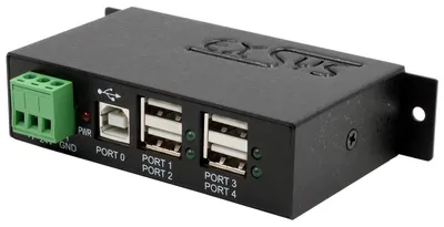 Obrázek produktu pro Exsys Ex-1163HMS USB 2.0 rozbočovač, kovový