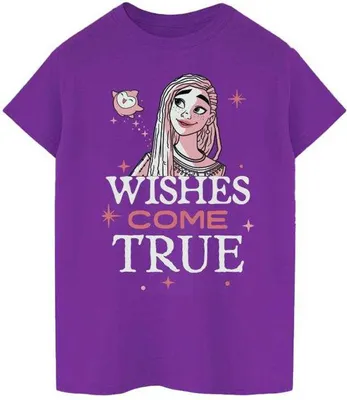 Productafbeelding van Wish - T-shirt "Wishes Come True" voor meisjes, katoen, model BI56343 (maat 116) (paars)
